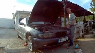 BMW 530da e39 - Proceso completo de cambio de aceite y reset mantenimiento