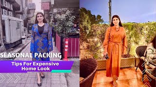 Tips For Expensive Look In Your Home ！💕 💕 Seasonal Packing 💕 💕 Vlog 589