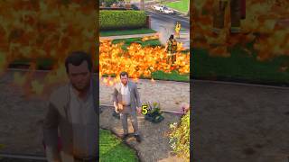 Throwing Fire 🔥 Bottle in GTA Games #revolution #shorts #gta5