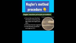 Clostridium perfringens Nagler reaction principle procedure (lecithinase test) #lecithin #labtech