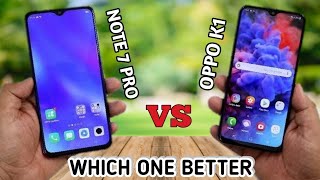 Redmi Note 7 Pro Vs Oppo K1 Full Comparison | Which One To Buy? | Price, Launch Date in India-Camera