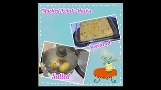 Angel’s Cooking: MASHED POTATO HACKS |SWEETENED V.S. SALTED |DESSERT |SIDE DISH