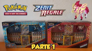 Collezioni di Zacian e Zamazenta Shiny di ZENIT REGALE - Spacchettamento Pokémon (Parte 1)