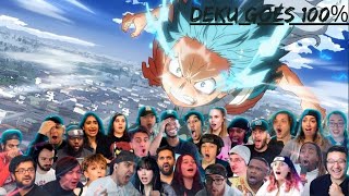 😱 INFINITE 100% !! My Hero Academia Season 4 Episode 13 Reaction Mashup