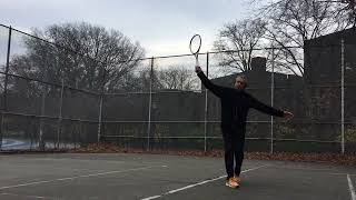 Tennis- wall practice 🎾❤️- Dec.07.2023