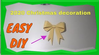 Christmas decorations with paper DIY