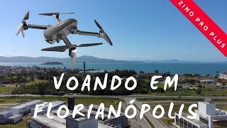 Hubsan Zino Pro Plus voo em Florianópolis