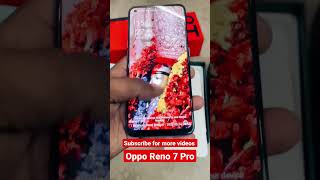 OPPO RENO 7 PRO FIRST LOOKS #shortvideo #youtubeshorts #viralvideo #viral