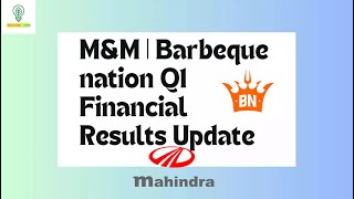 Today Nifty 50 M&M |  barbeque nation Q1 result explained in Tamil #nifty #mahindra #barbequenation