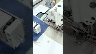 Full Automatic 4 Thread Overlock Serging Sewing Machine Unit Binding Pagasus #shorts