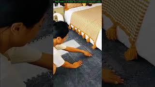 Puzzle flooring 🤯 Wood working with art handcraft ideas | skill-art #shorts