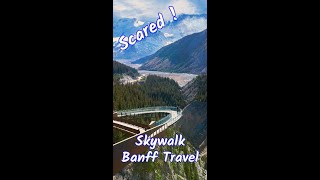 Best Travel Destination Icefield Skywalk Banff Canada 2021 #shorts