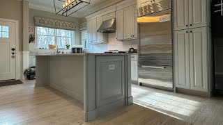 Kitchen cabinet professional process!