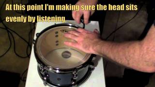 How I tune my Drums