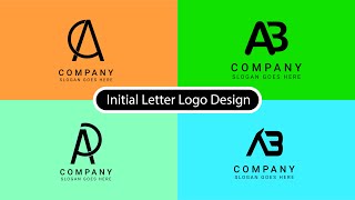 Initial Letter Logo Design Tricks | Logo Design | Shamim 360