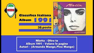 MANGO - Mietta (Oltre te - Album "Volano le pagine" 1991)