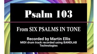 Martin Ellis: Psalm 103 (Organ and Drums)