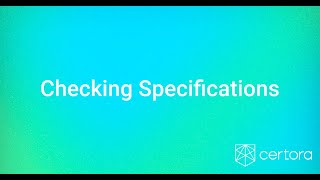 Checking Specifications - What's the Quality of My Rules?