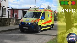 Valmiera NMPD Ambulance Turnout. Neatliekamas Mediciniskas Palidzibas Dienests Valmiera