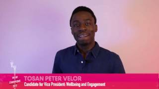 WEAR Champions | Candidate for VP Wellbeing and Engagement:  Thosan Peter Velor