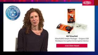 Klearfold® Keeper Package - Enigma USB Hardware Encryption & Decryption Device - 2016 Silver Award