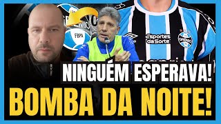 🔵⚫️⚪️ BOMBA DA NOITE |TÁ FORA DO GRÊMIO?| FEZ A DESPEDIDA ! DECISÃO DIFÍCIL ! NOTÍCIAS DO GRÊMIO