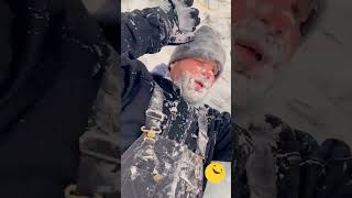 Do You Miss Winter ☃️ #shorts #snow #funny online video cutter com #fail #reels #funnymoments #funny