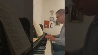 Two Part Invention #15 in B Minor by J. S. Bach.