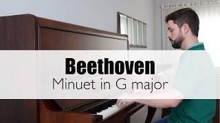 Beethoven - Minueto em sol maior (Minuet in G major - WoO.10 no. 2)