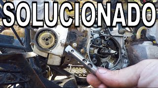 Revisando la distribucion de un motor 110cc