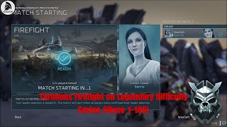 Halo Wars 2 - Terminus Firefight as Serina on Legendary Difficulty Wave 1-100