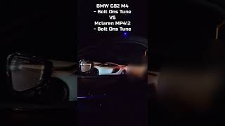 BMW G82 M4 VS Mclaren MP 412! #cars #BMW #mclaren #fl2k #shorts #streetracing