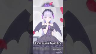 She is a vampire 🥰 cute #anime #animelover #cute #trending #youtubeshorts #shorts