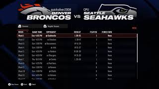 Madden 25 - Franchise - Denver Broncos (4-2) Week 7 @ New Orleans Saints (3-3) LIVE