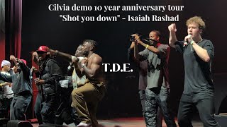 Isaiah Rashad performs "Shot You Down" (Live) W/ fans in Los Angeles, CA | 02.04.24