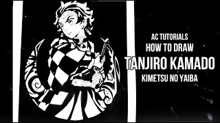 Demon Slayer: Kimetsu no Yaiba!!! How to Draw Tanjiro Kamado (REQUEST)