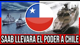 Llegan a Chile LANCHAS FURTIVAS Saab 🇨🇱 #Chile #Valparaiso #ViñaDelMar #BioBio #GranSantiago