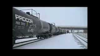 Full HD: A Few Trains at the Mannhiem Metra Station in Franklin Park IL. 2/3/13