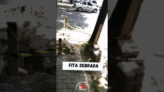 Condomínios INseguros: Fita zebrada