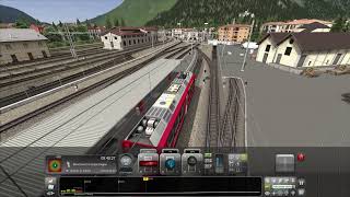 Train Simulator da Tirano a Poschiavo Linea del Bernina orari reali