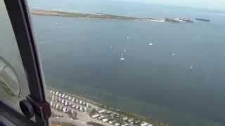 Seaplane Taxiing & Take Off from Key West