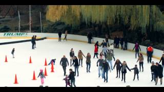 Ice Skaters in New York City