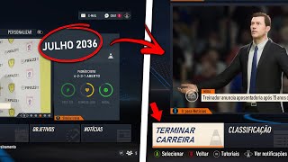 O QUE TEM NO *FINAL* DO MODO CARREIRA DO FIFA 23? | FIFA Experimento