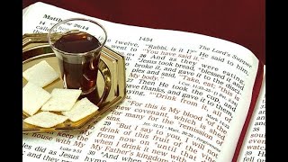 "BIBLE STUDY & COMMUNION SERVICE" - (WEDNESDAY 20TH  DECEMBER 2023)