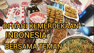 HARI KEMERDEKAAN DI KE 76TH🇮🇩 BIKIN LOMBA & MAKAN BERSAMA TEMAN