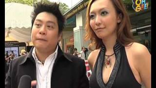 Magic Babe Ning and JC Sum at Singapore 2010 Odyssey Launch