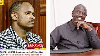 RUTO AND GACHAGUA SHOCKED AS BABU OWINO ESCAPES FROM PRISON AND ISSUES A STERN WARNING TO THEM!!!