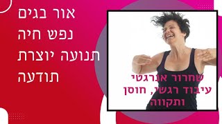 שיעור זוז-זן תראפי "לאוורר את חדרי הלב" שחרור פנימי, איזון ויציבות מחודשת בזמן טלטלה ומשבר