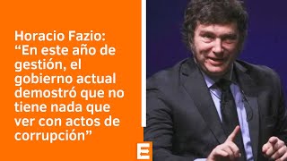 Horacio Fazio sobre Ficha Limpia