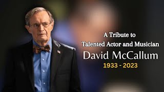 David McCallum: A Tribute to Talented Actor and Musician